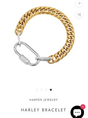 Harper Two-Toned Harley Bracelet